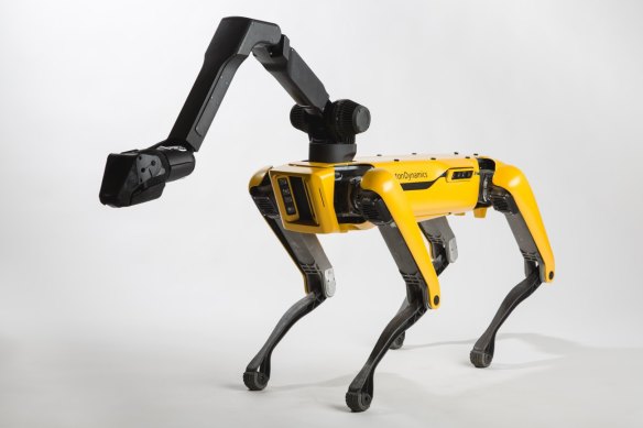 The Dyson invention would resemble Boston Dynamics’ Spot Mini robot dog.