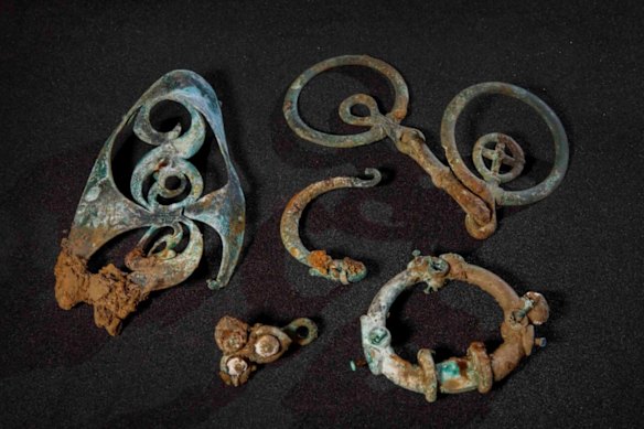 The Melsonby Hoard contains more than 900 items, and was probably buried around the time of the Roman invasion of Britain in 43AD.