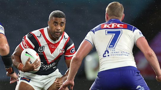 Michael Jennings makes his NRL return against the Bulldogs.