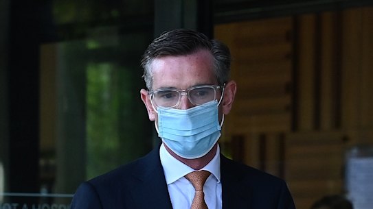 NSW Premier Dominic Perrottet (right) and NSW Treasurer Matt Kean (left).