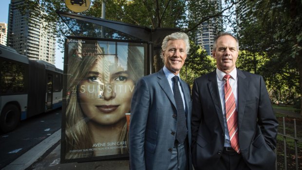 JCdecaux chairman and Co - CEO Jean-Francois Decaux and Australian CEO Steve O'Connor.
