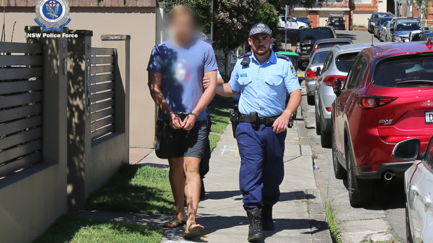 The 20-year-old was arrested in Balgowlah on Tuesday.