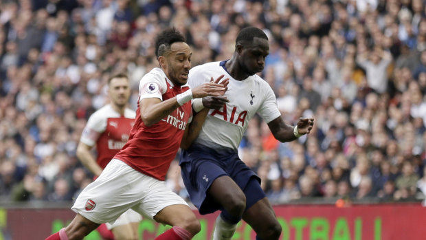 Combative: The result was Spurs' first draw of the season.