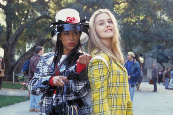 Stacey Dash and Alicia Silverstone in Clueless.