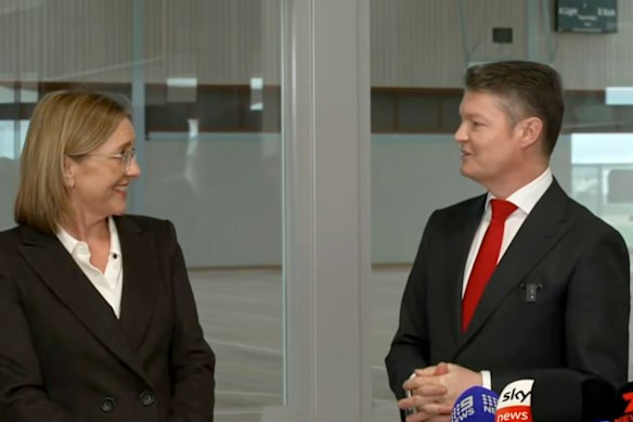 Ben Carroll looks Jacinta Allan in the eye and says he doesn’t plan to roll her.