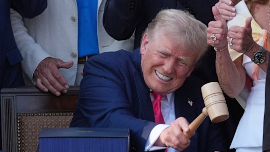 Trump announced, via his Truth Social platform, that letters had been sent out to 14 of the 80-odd countries that were supposed to be hit by his “reciprocal” tariffs.