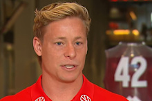 Isaac Heeney’s video message to the Swans.