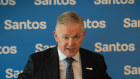 Santos chief executive Kevin Gallagher has led the company for more than nine years.