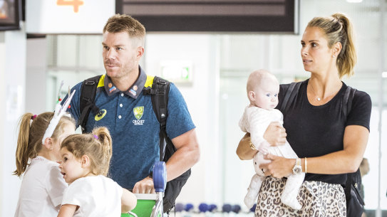 Australian stars, like David Warner, may be given time off to spend with family this season.