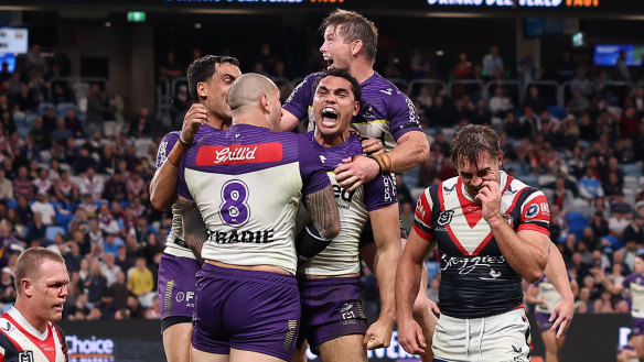 Robinson fumes as controversial try proves the difference for Storm