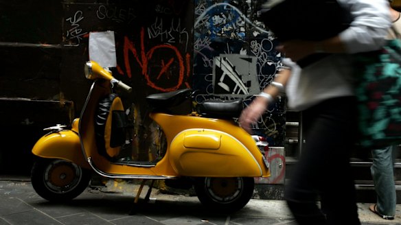 Sales staff were offered Vespas as an incentive.