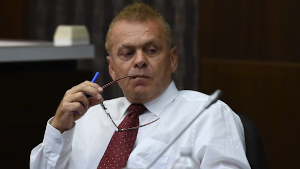 Former Canterbury councillor Michael Hawatt is at the centre of  a corruption inquiry.