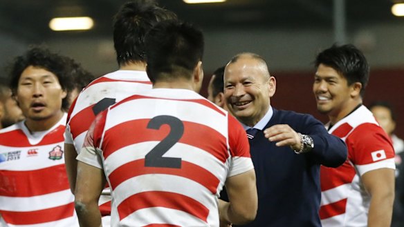 Eddie Jones explains why Japan will not surrender the 2020 Olympics easily.