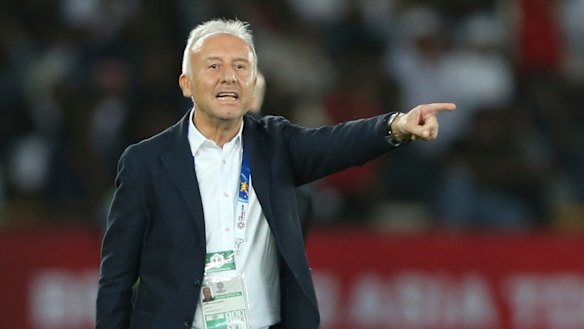 Familiar foe: UAE manager Alberto Zaccheroni was the coach of Japan when they beat Australia in the 2011 Asian Cup.