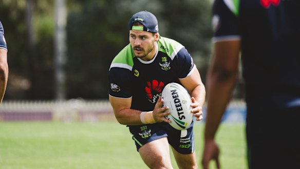 Aidan Sezer looks set to stay in Canberra. Photo: Jamila Toderas