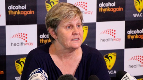 WACA chief executive and former Australian player Christina Matthews.