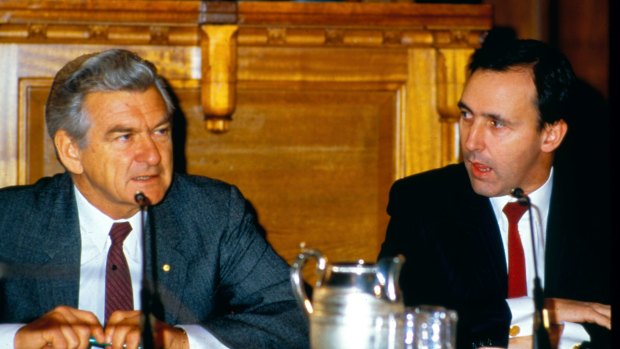 Bob Hawke and Paul Keating have rarely spoken since the leadership change of 1991. 