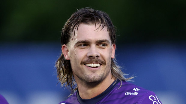 The Storm fullback survived 40 minutes against Canterbury