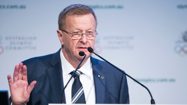 Australian Olympic Committee president John Coates maintains athletes will not be stranded in Japan.