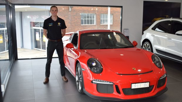Canberra race car driver Cameron Hill will join the Porsche Carrera Cup.