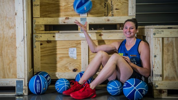 Canberra Capitals star Kelsey Griffin is WNBA-bound.