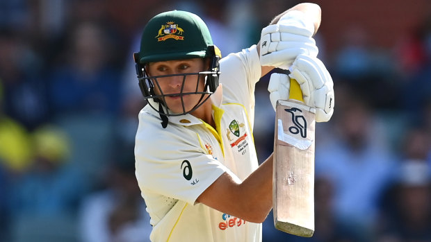 Marnus Labuschagne has been elevated to the world No.1 ranking in Test match batting.