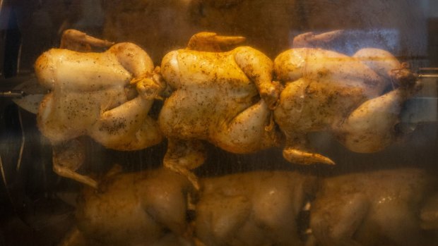 Working in a chicken shop doesn’t sound glamorous – and it certainly wasn’t.