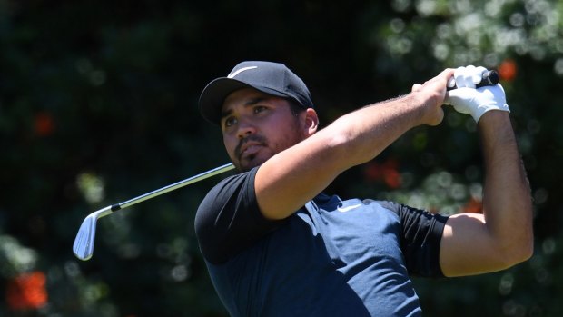 One to watch: Jason Day tees off at last year's Australian Open.
