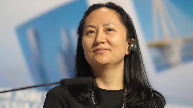 Huawei Technologies executive director Wanzhou Meng.