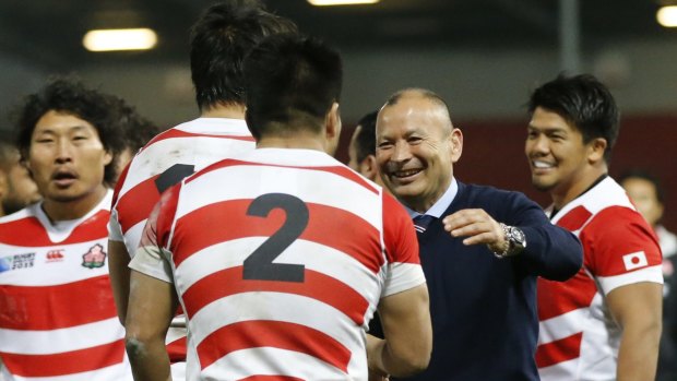 Eddie Jones explains why Japan will not surrender the 2020 Olympics easily.