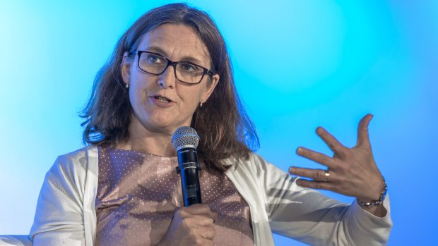 Cecilia Malmstrom, European Union trade commissioner.