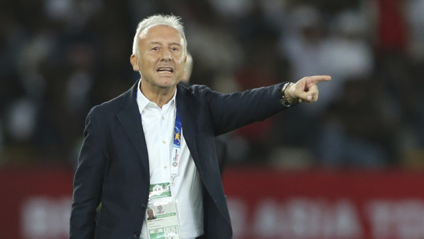 Familiar foe: UAE manager Alberto Zaccheroni was the coach of Japan when they beat Australia in the 2011 Asian Cup.