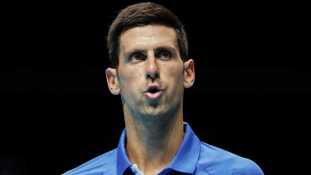 World No.1 Novak Djokovic.