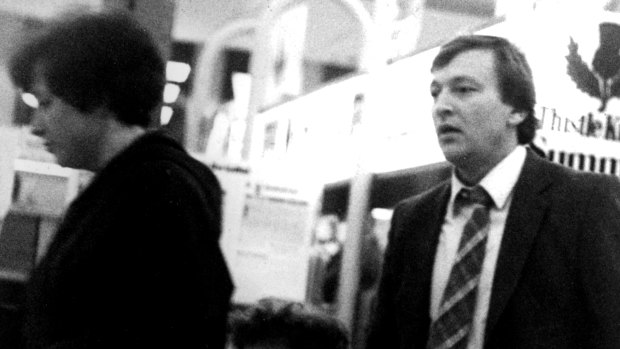 KGB agent Valery Ivanov in Canberra August 1981. He was subsequently expelled from Australia.