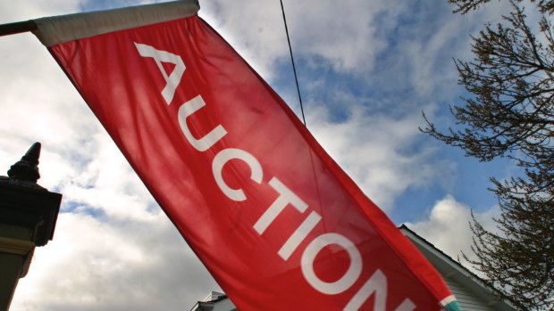 McGrath said auction clearance rates and the number of properties taken to auction were well below the previous year.