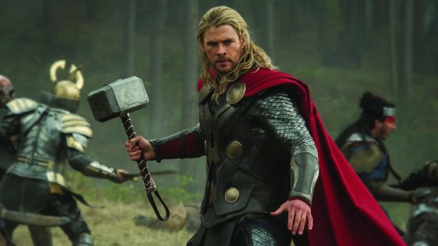 Chris Hemsworth in Thor: The Dark World.