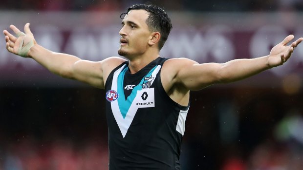WA's Sam Powell-Pepper was sanctioned by Port Adelaide and the AFL.