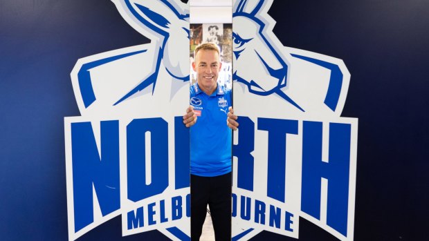 New North Melbourne coach Alastair Clarkson.