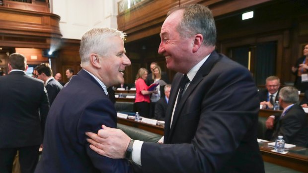 Deputy Prime Minister Michael McCormack could face another leadership ballot against former leader Barnaby Joyce. 