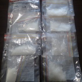 The drugs were found at a Lakelands home on Friday.