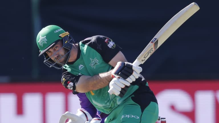 Glenn Maxwell's big hitting couldn't get the Stars over the line.