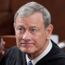 US President Donald Trump and Chief Justice of the Supreme Court John Roberts.