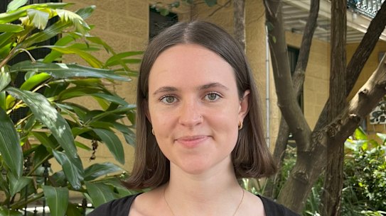 UTS Students’ Association president Mia Campbell.