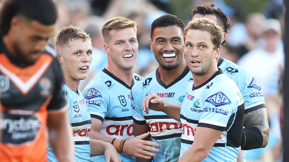 The NRL is a three-horse race – but the Sharks are circling