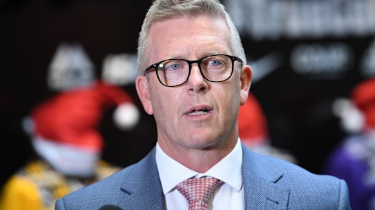 Footy operations boss Steve Hocking.