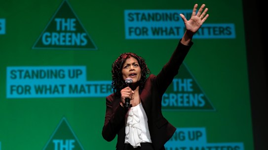 Greens launch pitch for a part share of power, rule out Liberal deal