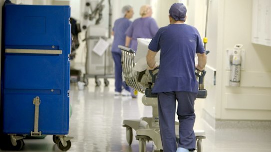 Victorian hospitals are preparing for an influx of gravely ill COVID patients