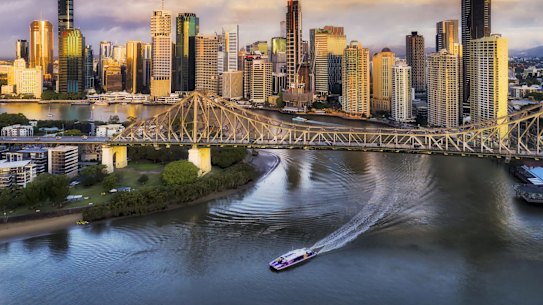 Brisbane is about 15 years beyond being compared to Melbourne.