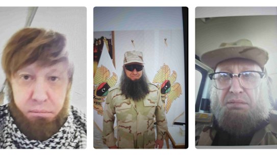 Photos of Yevgeny Prigozhin in various disguises were reportedly found at his properties, according to Russian media.