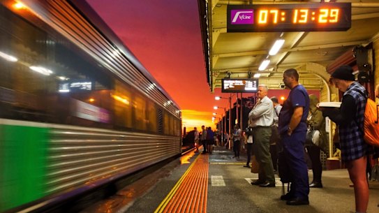 Trains on some regional lines rarely on time, data shows